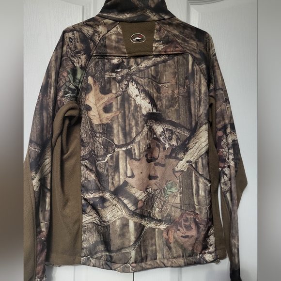NWT Men's Readhead Mossly Oak Camouflage Windproof Zip Up Sweater Jacket - Picture 3 of 8